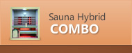 Sauna hybrid combo